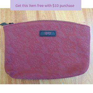 IPSY rose lace makeup bag FREE with purchase